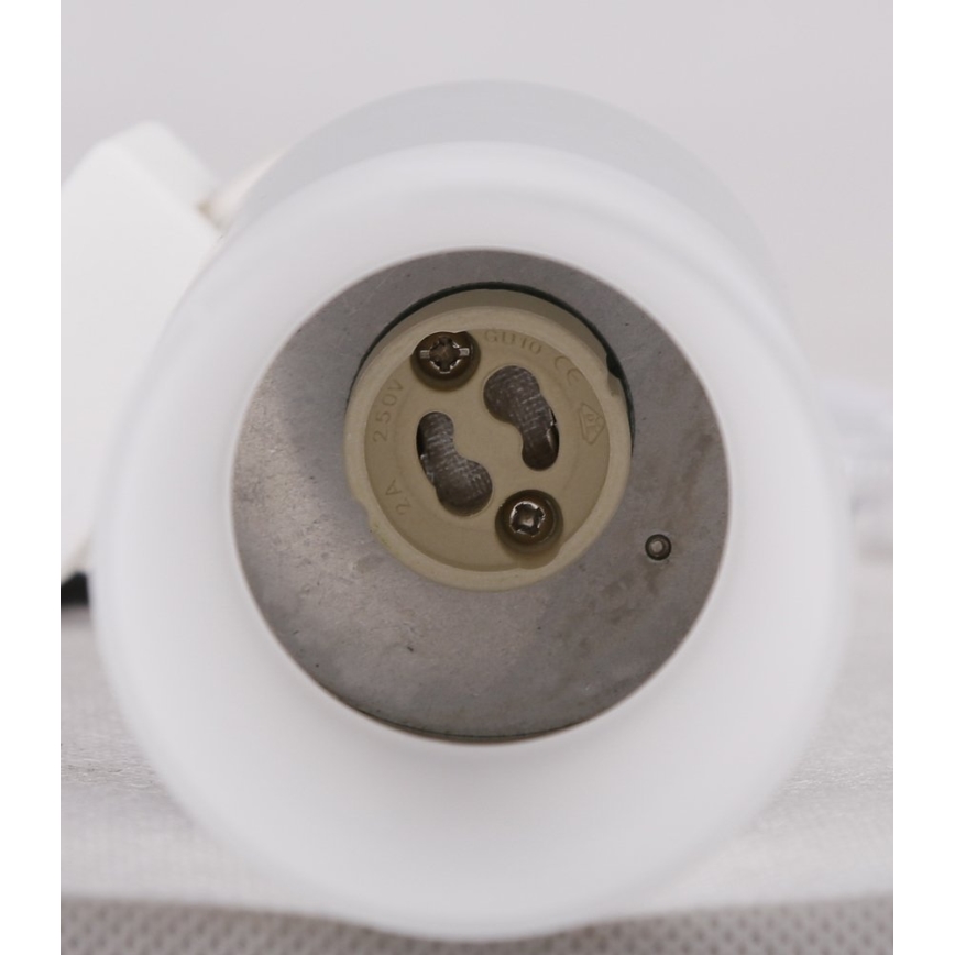 Спот TUBA 1xGU10/15W/230V сив/бял