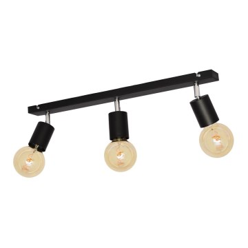 Спот TUNE 3xE27/20W/230V черен