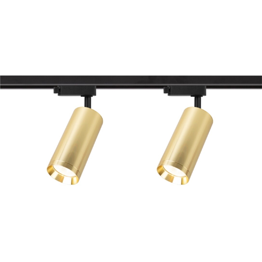 Спот в релсова система MICA 4xGU10/10W/230V златист/черен