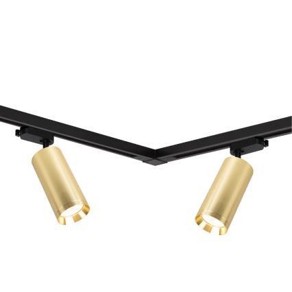 Спот в релсова система MICA 4xGU10/10W/230V златист/черен
