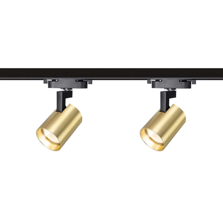 Спот в релсова система VOLF 4xGU10/10W/230V златист/черен