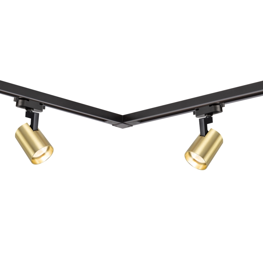 Спот в релсова система VOLF 4xGU10/10W/230V златист/черен