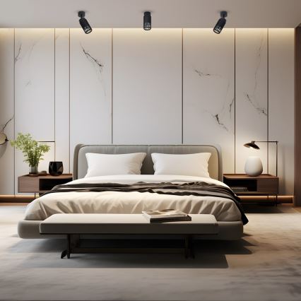 Спот VERTICAL 1xGU10/8W/230V черен