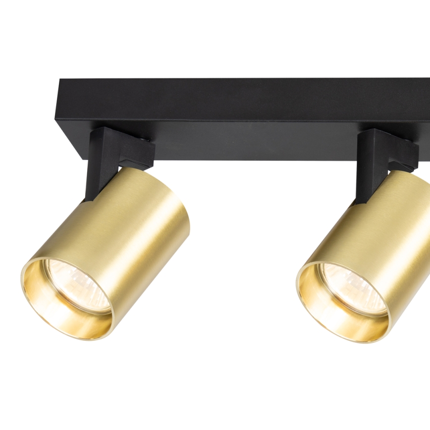 Спот VOLF 3xGU10/10W/230V златист/черен