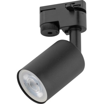 Спот за 1-фазна релсова система TOP 1xGU10/10W/230V черен