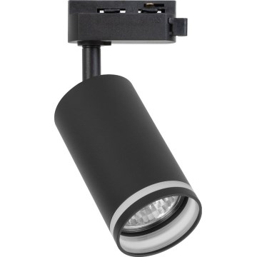Спот за 1-фазна шинна система PIPE 1xGU10/10W/230V черен