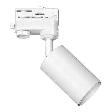 Спот за 3-фазна релсова система PIPE 1xGU10/25W/230V бял