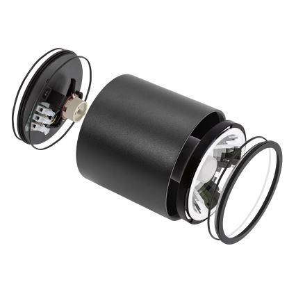 Спот за баня CHLOE AR111 1xGU10/12W/230V IP65 кръгла черен