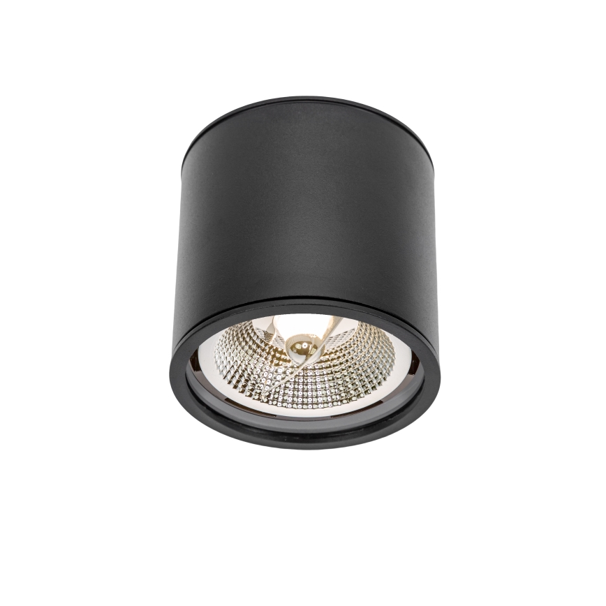 Спот за баня CHLOE AR111 1xGU10/12W/230V IP65 кръгла черен