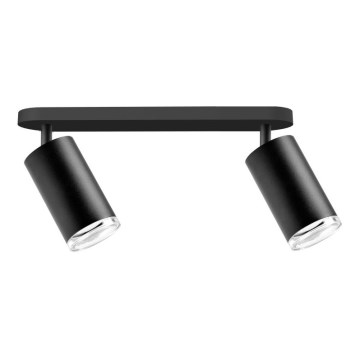 Спот за баня TURYN 2xGU10/10W/230V IP44 черен