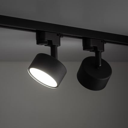 Спот за 1-фазна релсова система AVIA 1xGX53/15W/230V черен