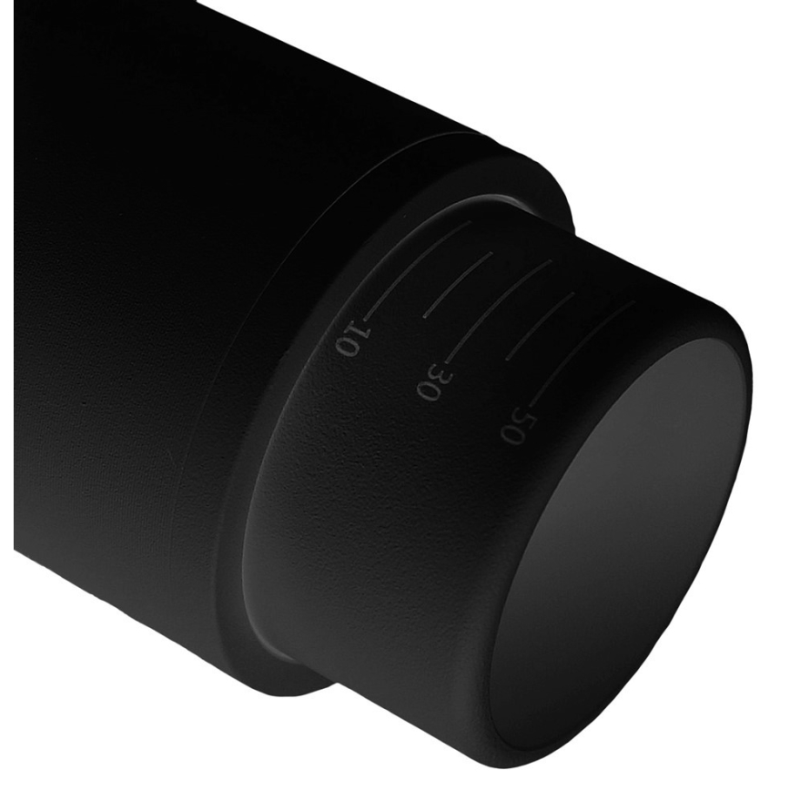 Спот за релсова система MICA 1xGU10/25W/230V 1-фазен черен