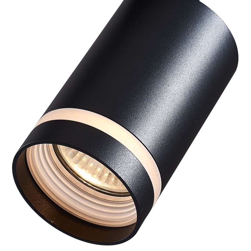 Спот за релсова система PIPE 1xGU10/25W/230V черен