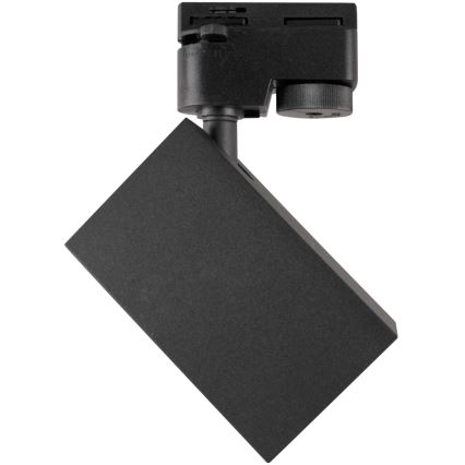 Спот за релсова система SQUARE 1xGU10/10W/230V черен