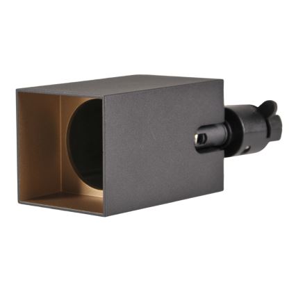 Спот за релсова система SQUARE 1xGU10/10W/230V черен