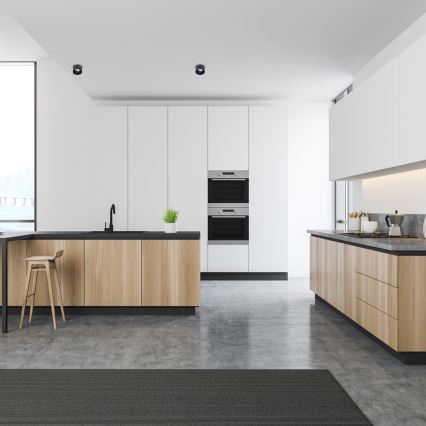 Спот за вграждане BALI 1xGU5,3/MR16/25W/12V кръгъл черен