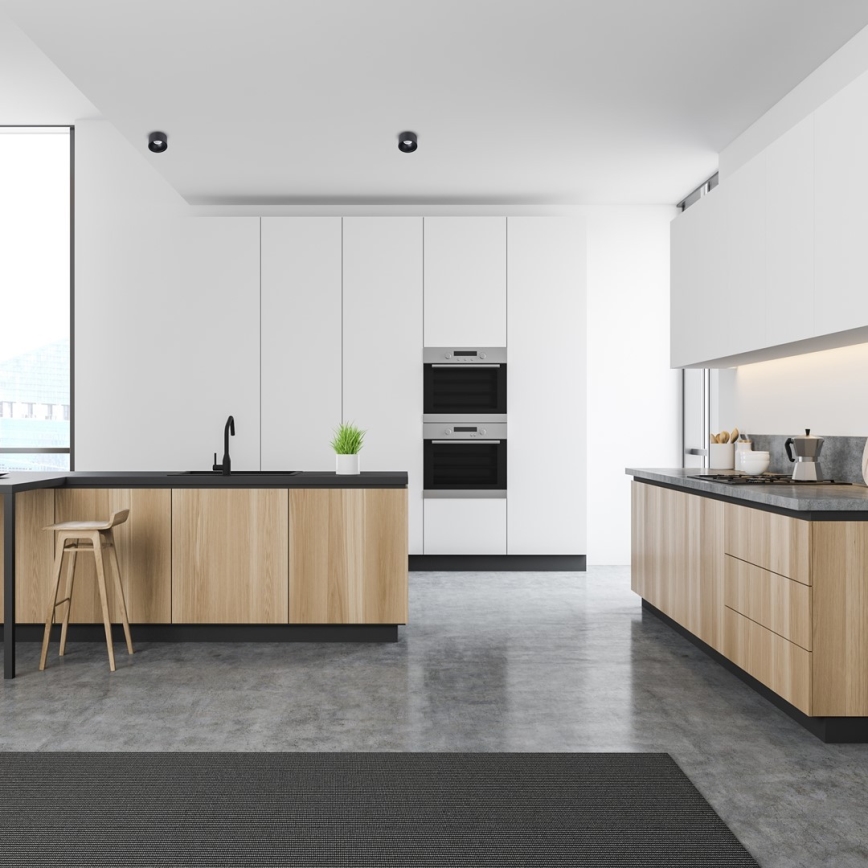 Спот за вграждане BALI 1xGU5,3/MR16/25W/12V кръгъл черен