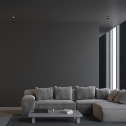 Спот за вграждане BALI 1xGU5,3/MR16/25W/12V кръгъл черен