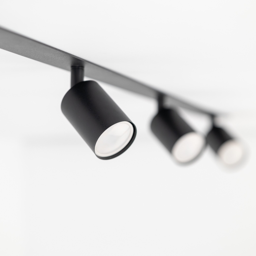 Спот за вграждане NEX 4xGU10/10W/230V черен