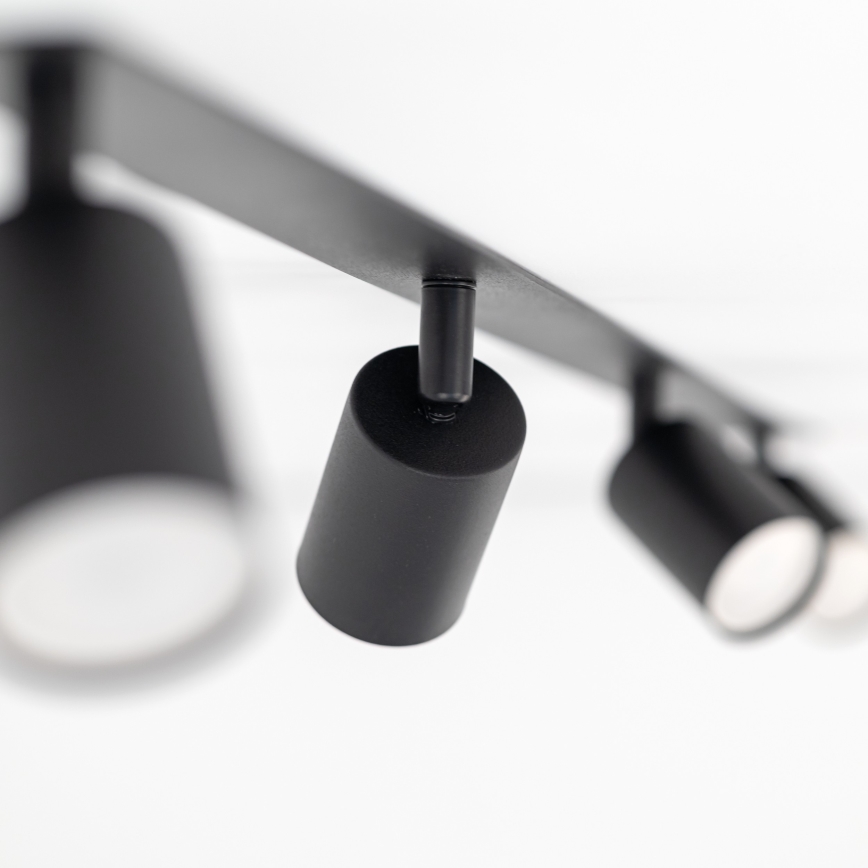 Спот за вграждане NEX 4xGU10/10W/230V черен