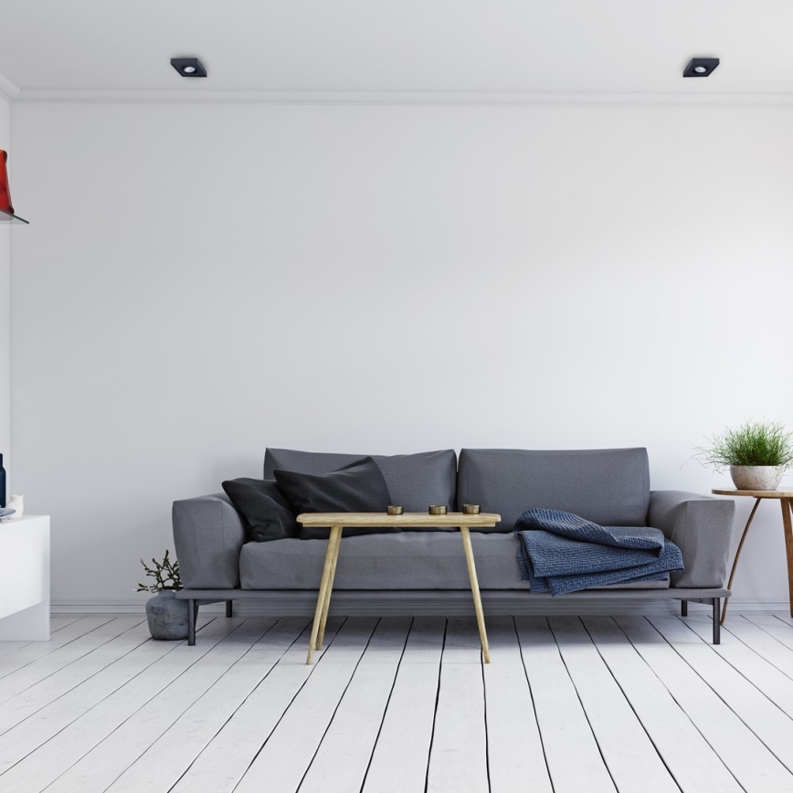 Спот за вграждане NUSA 1xGU5,3/MR16/50W/12V ъглов черен