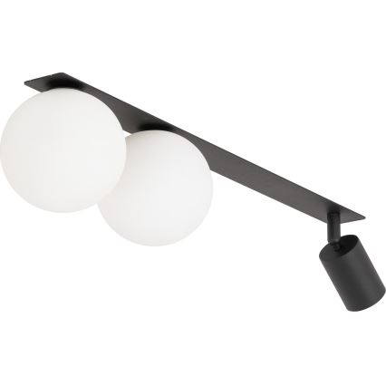 Спот за вграждане VOX 2xG9/8W/230V + 1xGU10/10W черен