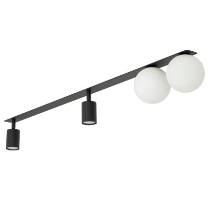 Спот за вграждане VOX 2xG9/8W/230V + 2xGU10/10W черен