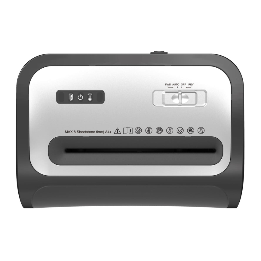 Шредер за хартия A4 обем 22 l 230V черен