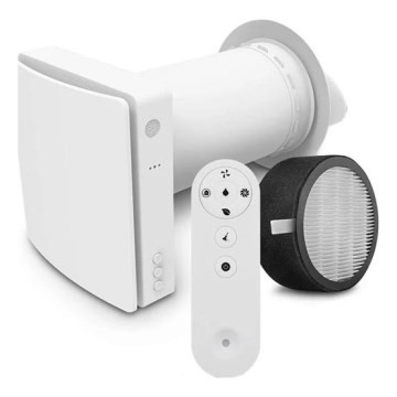 Стаен рекуператор 12W Wi-Fi Tuya + дистанционно управление