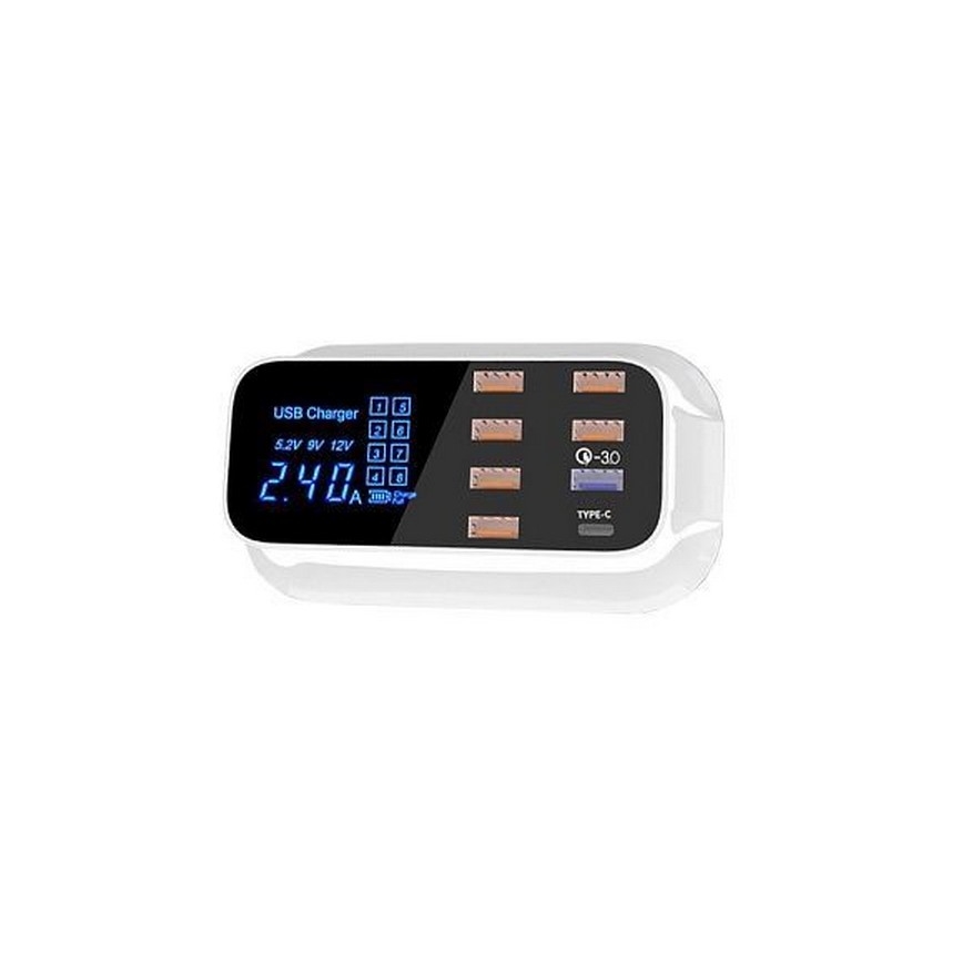Станция за зареждане 8xUSB 40W/230V