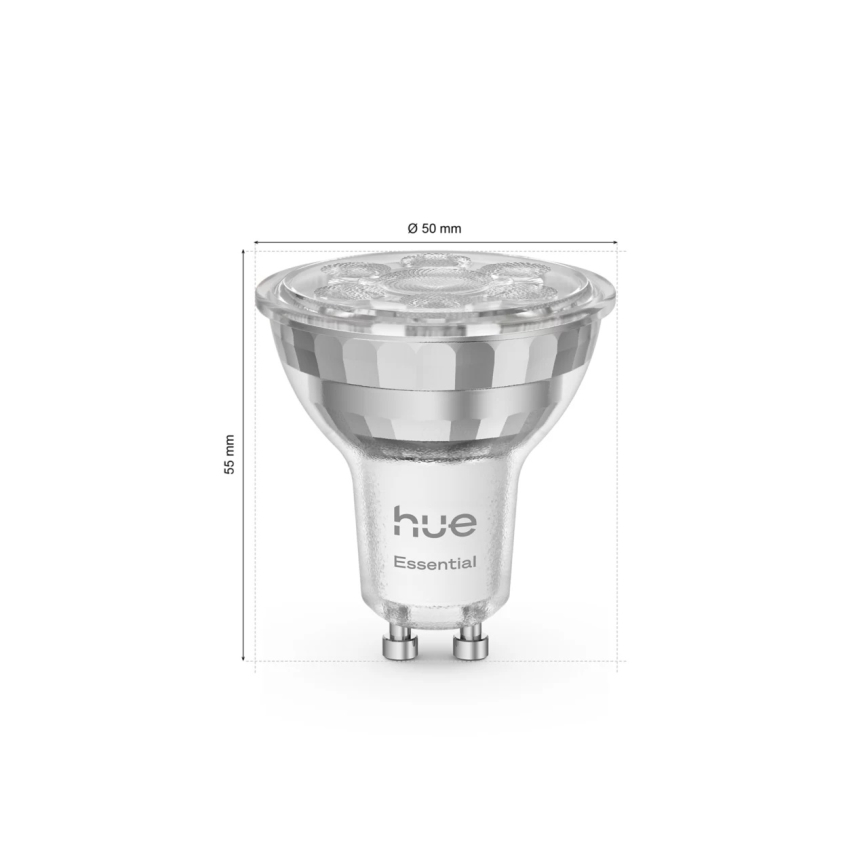 Стартов комплект Philips Hue White and Color Ambiance Essential 3xGU10/4,7W/230V 2200-6500K + Hue Bridge