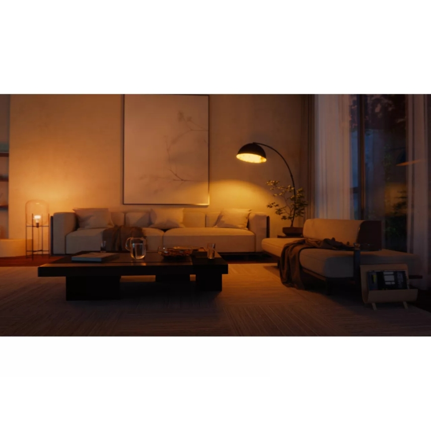 Начален комплект Philips Hue WHITE AND COLOR AMBIANCE 3xE27/8,1W 1000-20000K+ устройство за свързване