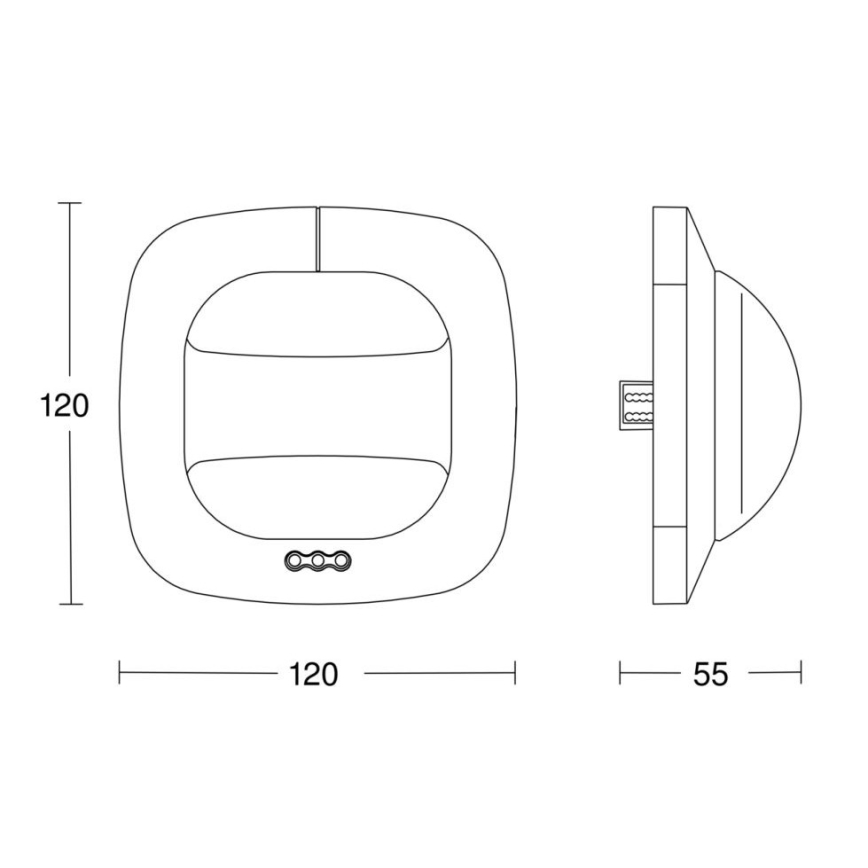 Steinel 003005 - Детектор за присъствие Dual HF DALI-2 APC бял