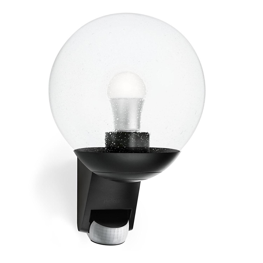 STEINEL 005535 - Екстериорен аплик със сензор L585S 1xE27/60W черен IP44