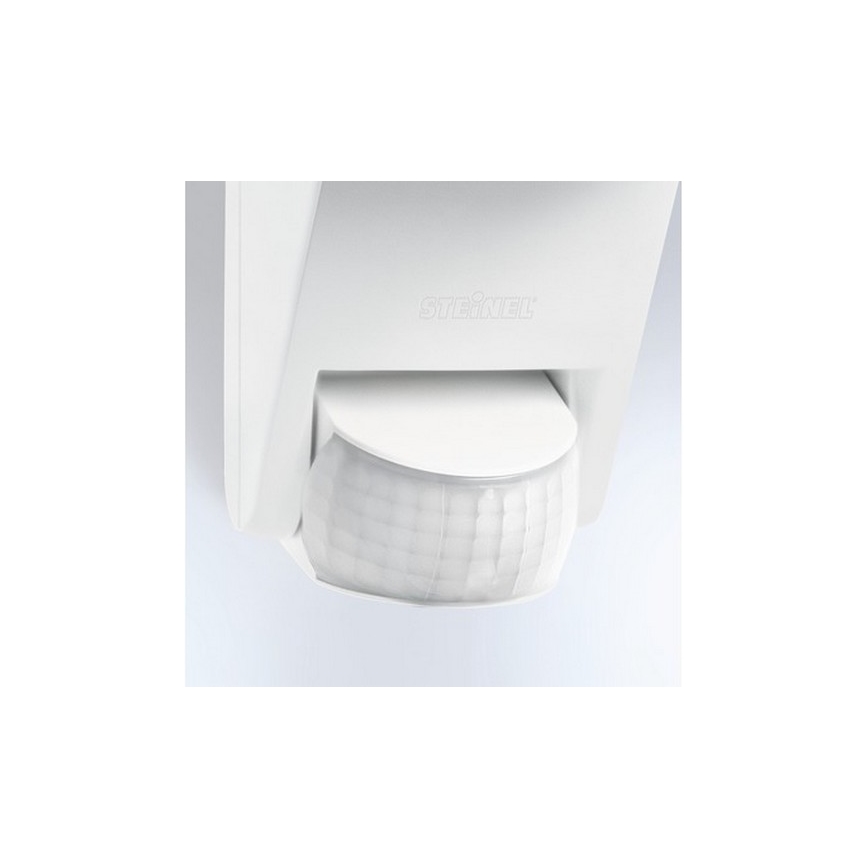 STEINEL 005917 - Екстериорен аплик със сензор L585S 1xE27/60W бял IP44