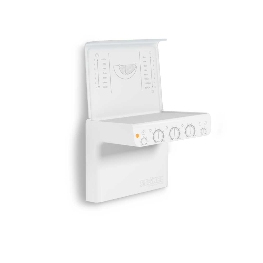 STEINEL 007577 - Екстериорен сензор за движение iHF 3D бял IP54