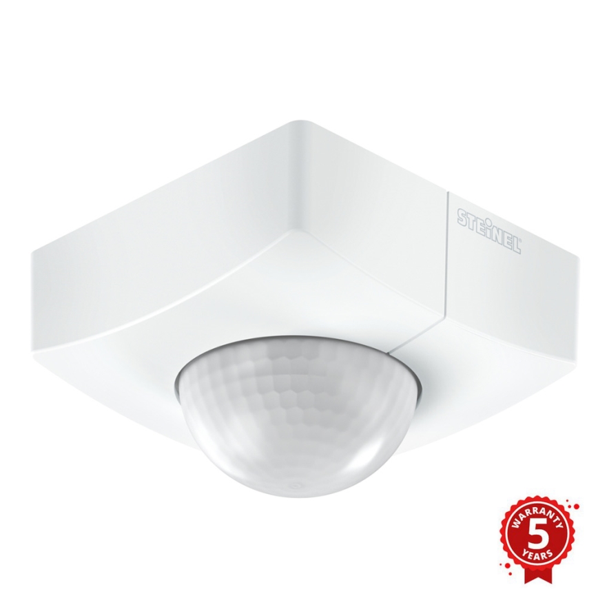 STEINEL 010515 - Екстериорен сензор за движение IS 3360 бял IP54
