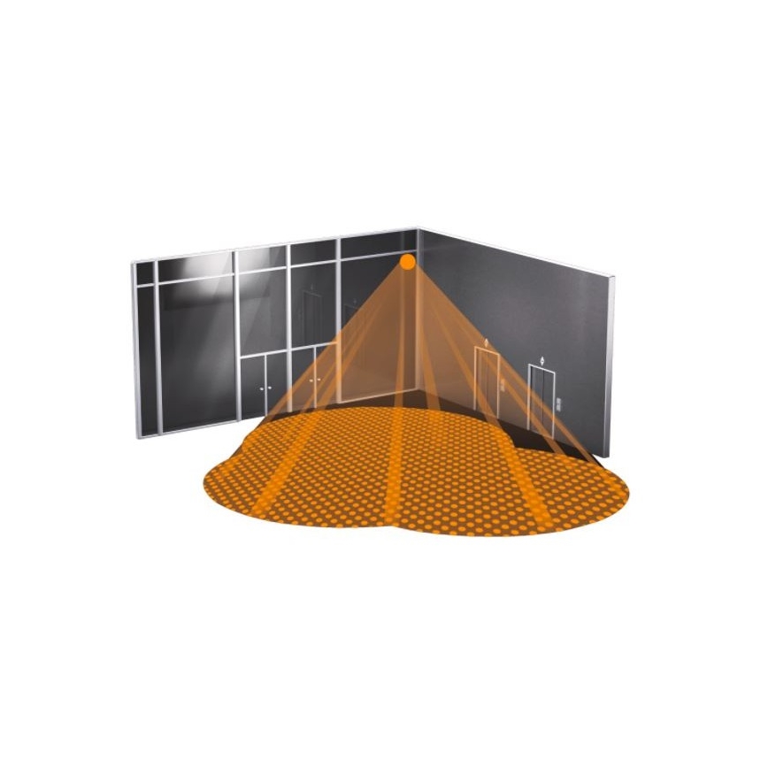 STEINEL 010515 - Екстериорен сензор за движение IS 3360 бял IP54