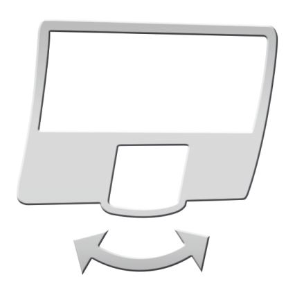 Steinel 012076 - Външна, настенна лампа с детектор XLED curved LED/10,5W/230V IP44