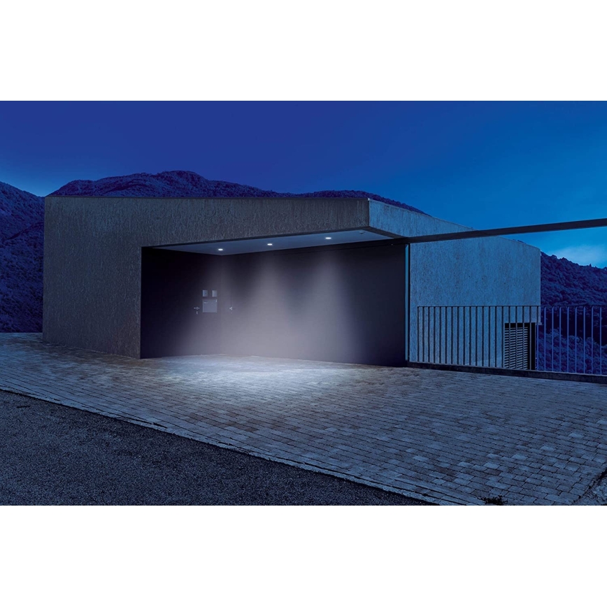 STEINEL 032852 - Екстериорен сензор за движение за вграждане IS360-1DE черен IP54