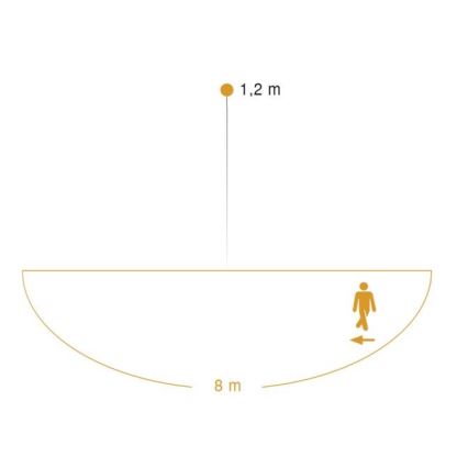 STEINEL 032883 - Сензор за движение HF180 COM1 230V бял