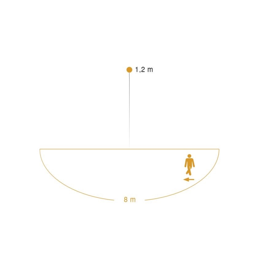 STEINEL 032883 - Сензор за движение HF180 COM1 230V бял