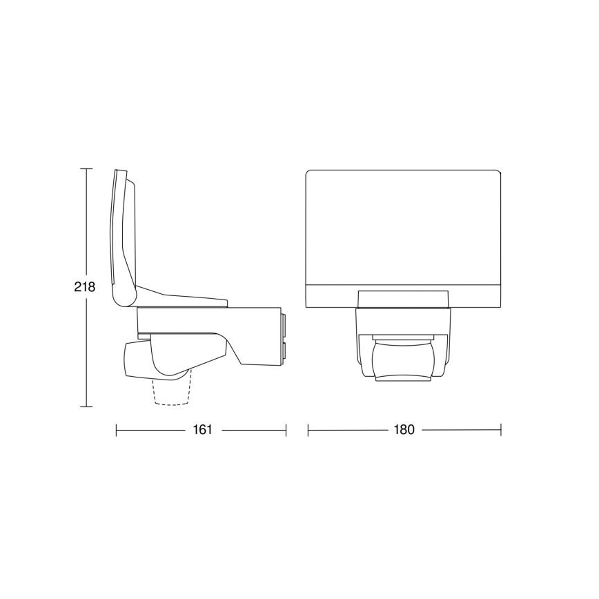 STEINEL 033088 - LED Прожектор със сензор за движение XLED Home 2 LED/14,8W/230V IP44