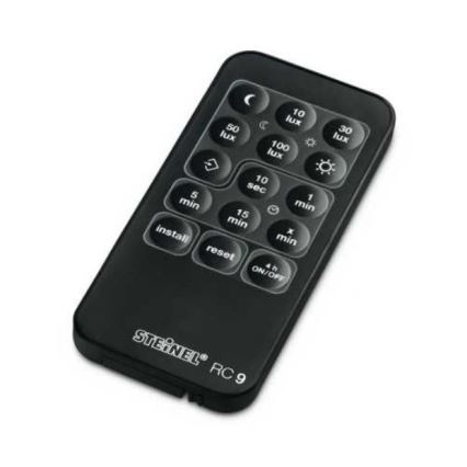 STEINEL 034955 - Екстериорен сензор за движение SenslQ S бял IP54 + дистанционно управление