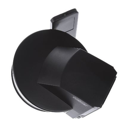 STEINEL 034979 - Екстериорен сензор за движение SenslQ S черен IP54 + дистанционно управление