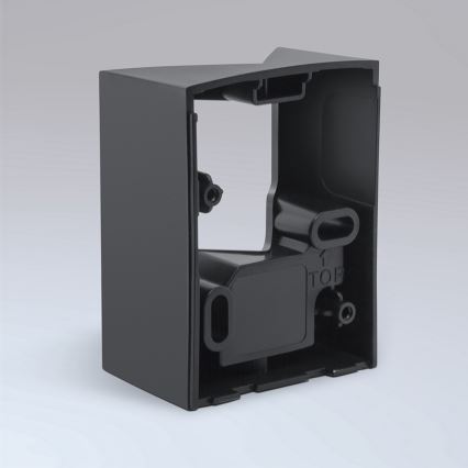 STEINEL 034979 - Екстериорен сензор за движение SenslQ S черен IP54 + дистанционно управление