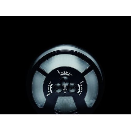 STEINEL 034979 - Екстериорен сензор за движение SenslQ S черен IP54 + дистанционно управление