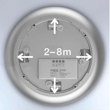 Steinel 035440 - LED Екстериорна лампа със сензор QUATTRO LED/10W/230V IP54