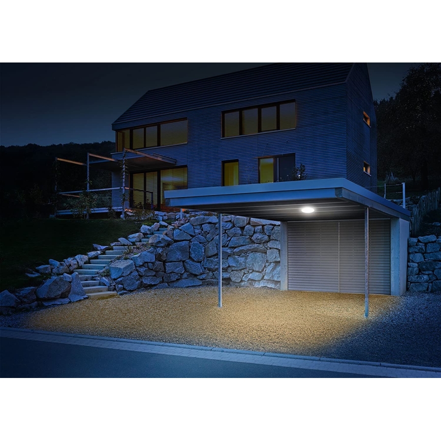 Steinel 035440 - LED Екстериорна лампа със сензор QUATTRO LED/10W/230V IP54