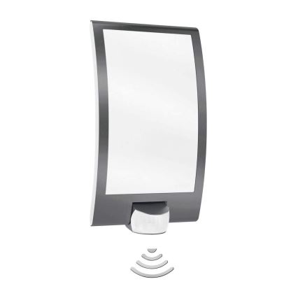 STEINEL 035709 - Екстериорна лампа със сензор L22 1xE27/60W/230V IP44